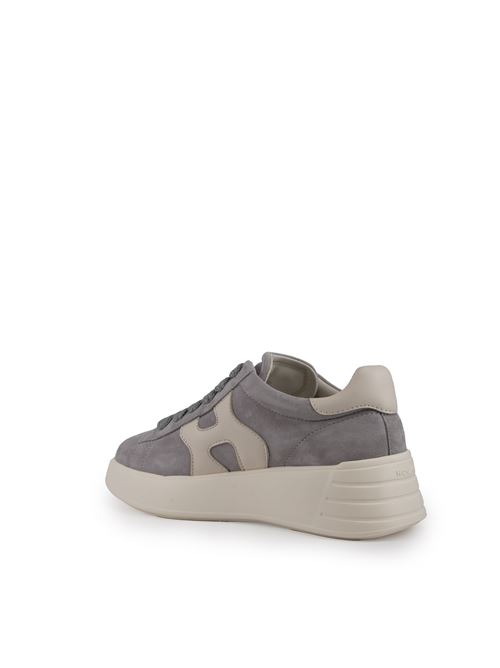 Sneakers Rebel in pelle scamosciata Grigio HOGAN | HXW5620DN61 PK60GAB